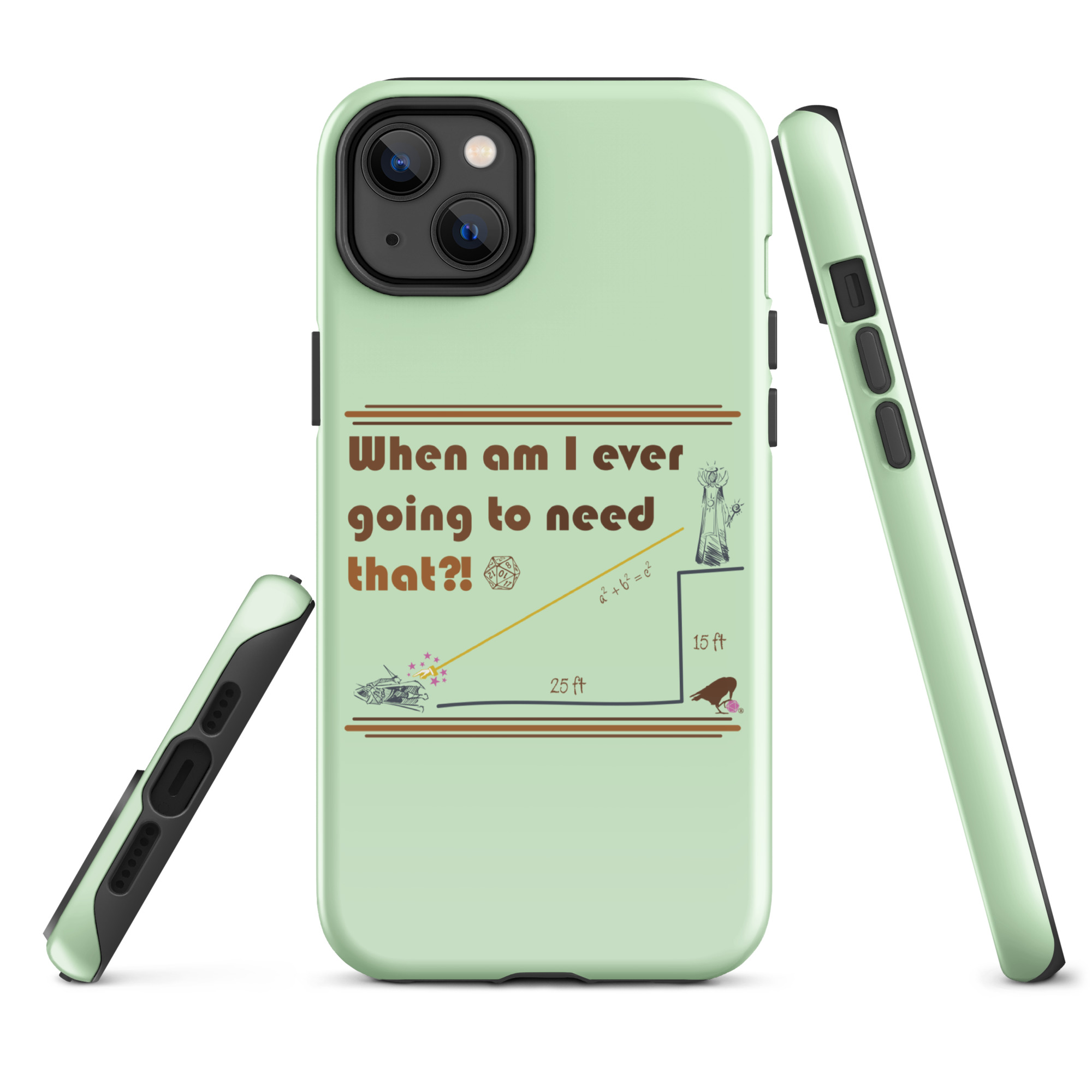 Pythagoras Tough Phone Case for iPhone® - Image 14