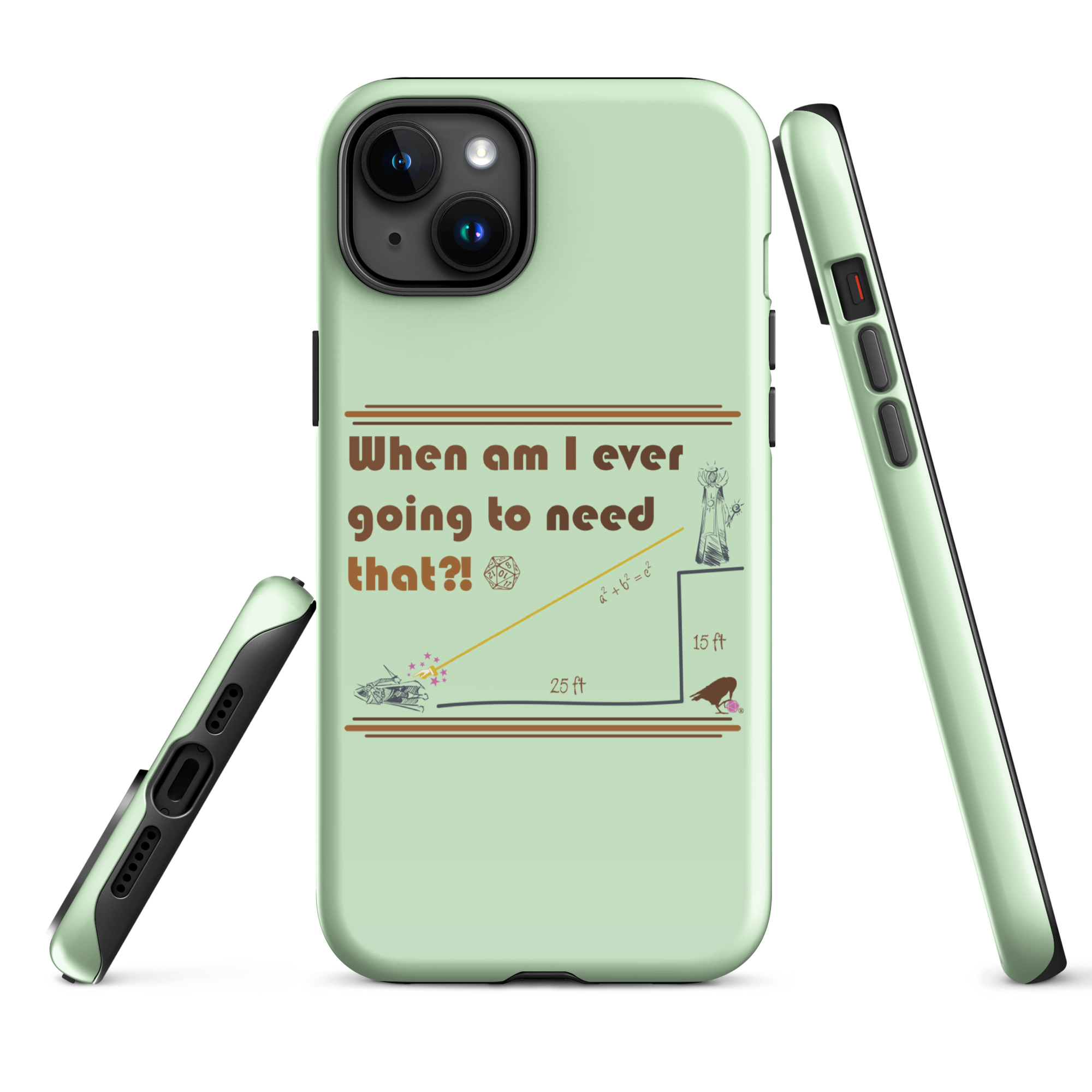 Pythagoras Tough Phone Case for iPhone® - Image 18