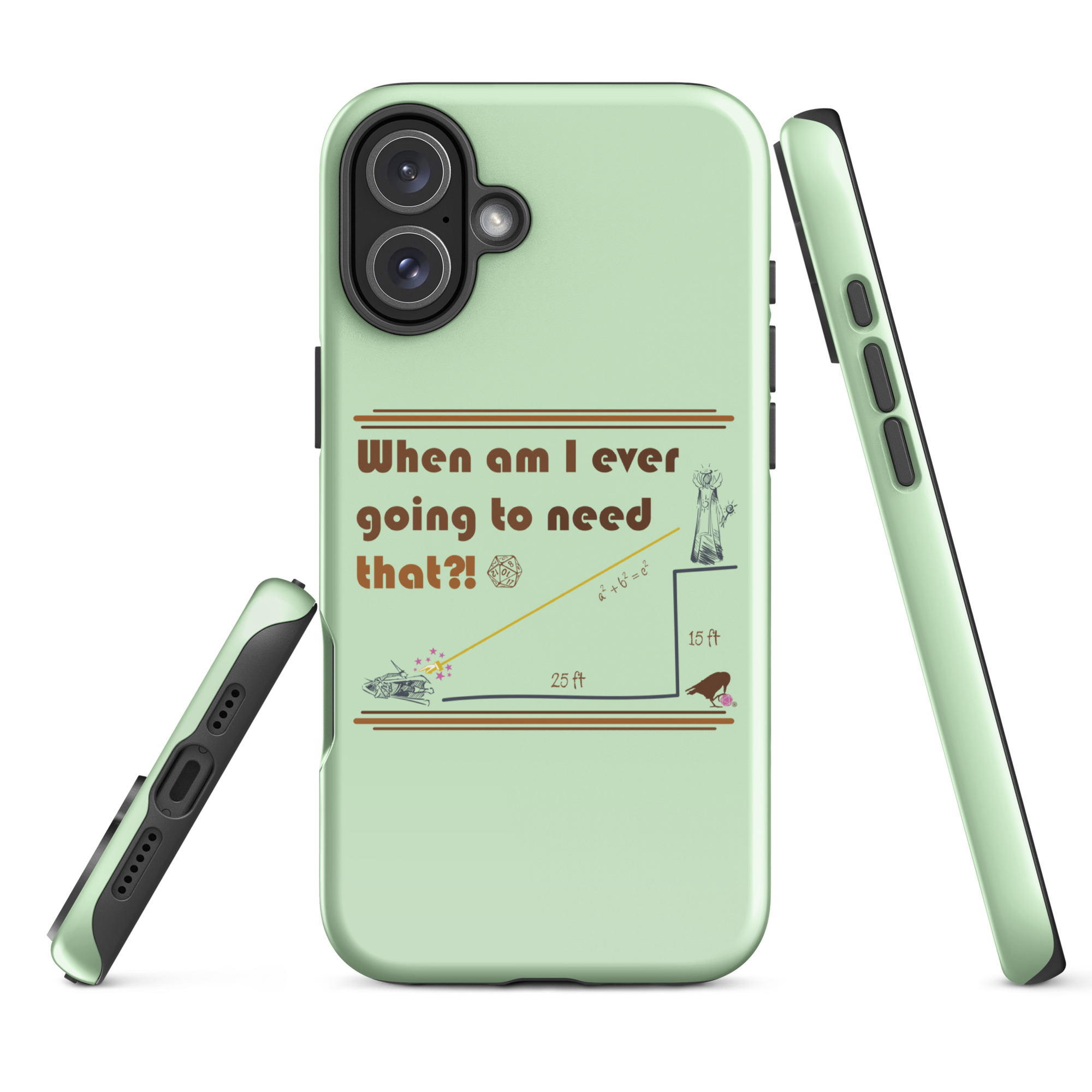 Pythagoras Tough Phone Case for iPhone® - Image 22