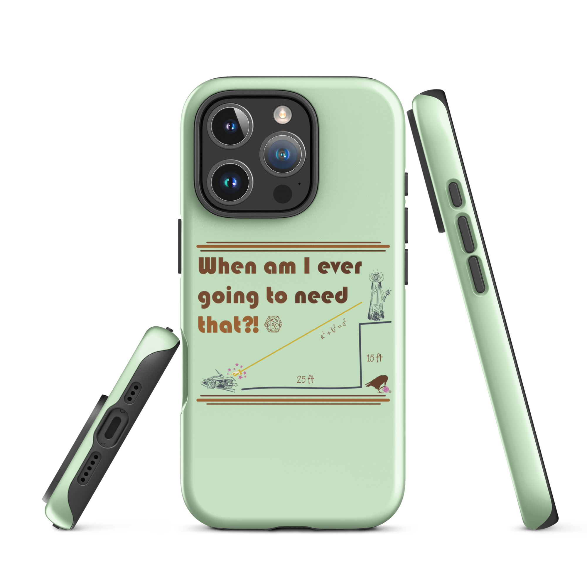 Pythagoras Tough Phone Case for iPhone® - Image 23