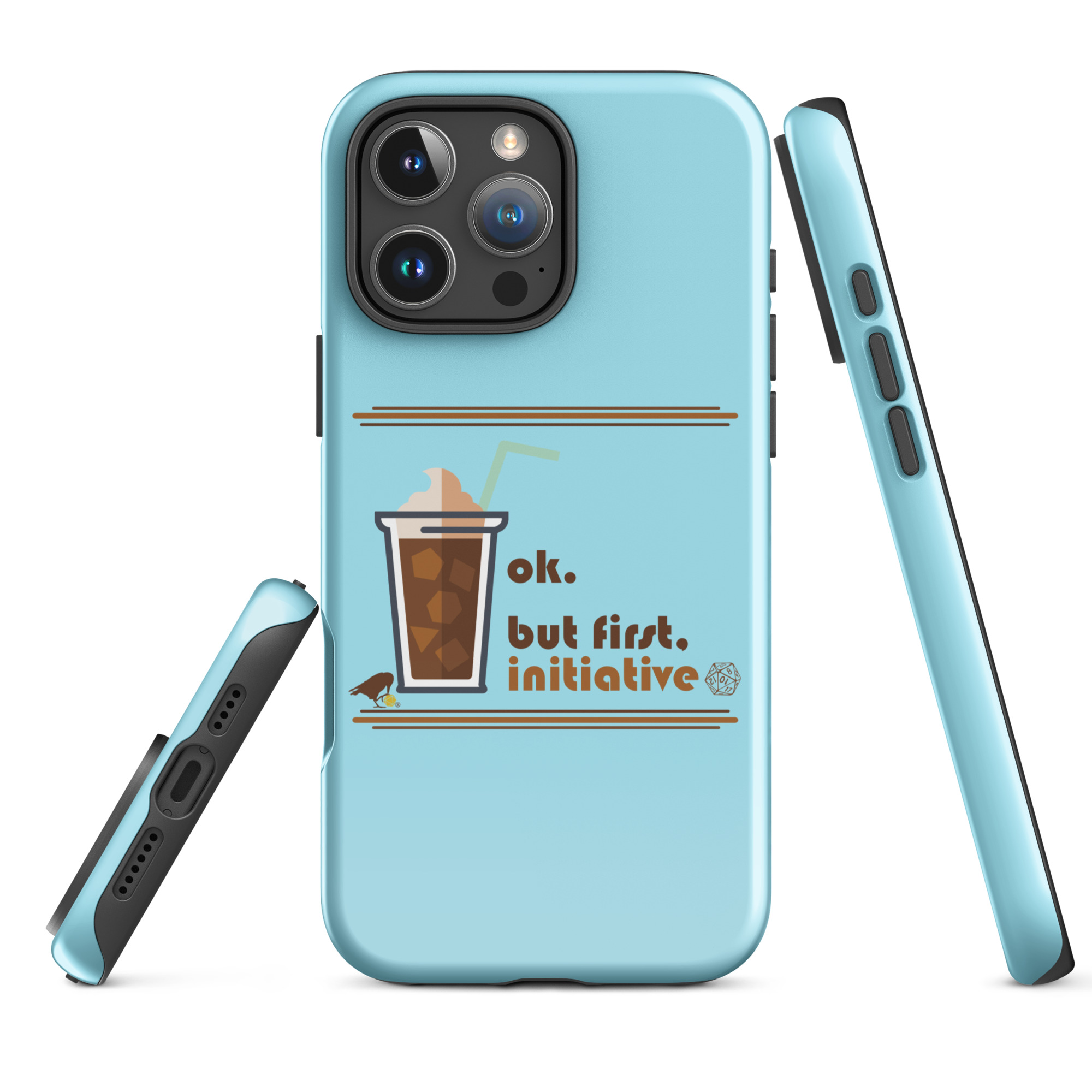 Roll Initiative Tough Phone Case for iPhone®