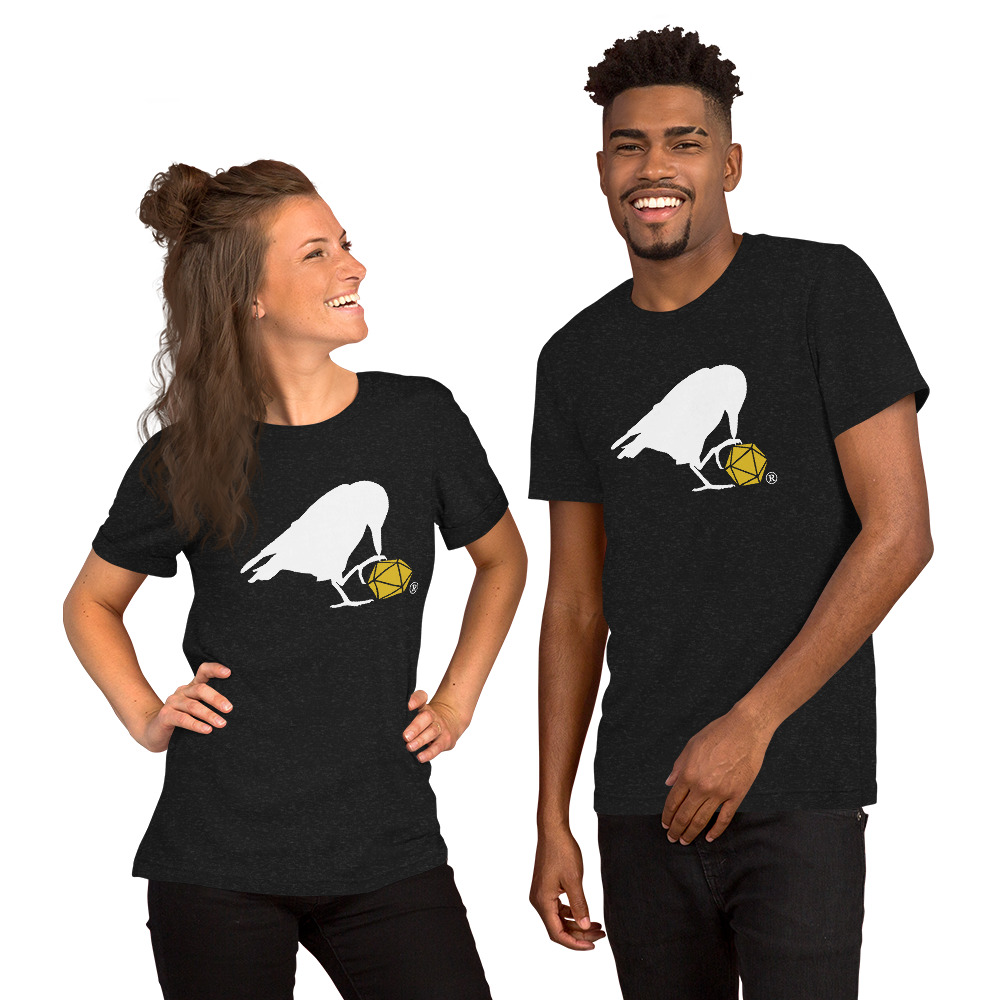 White Raven Logo Unisex Tee