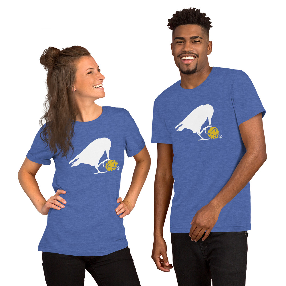 White Raven Logo Unisex Tee - Image 10