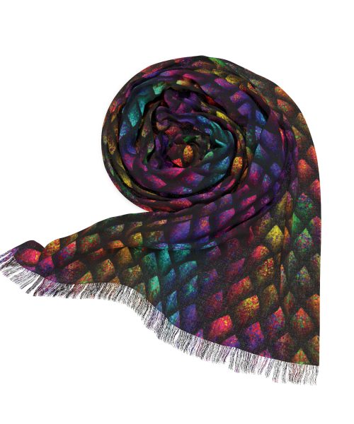 Lightweight Dragonscale Scarf