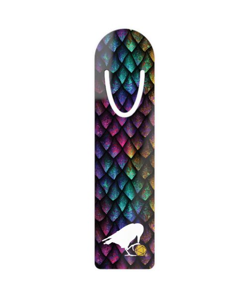 Dragonscale Aluminum Bookmark