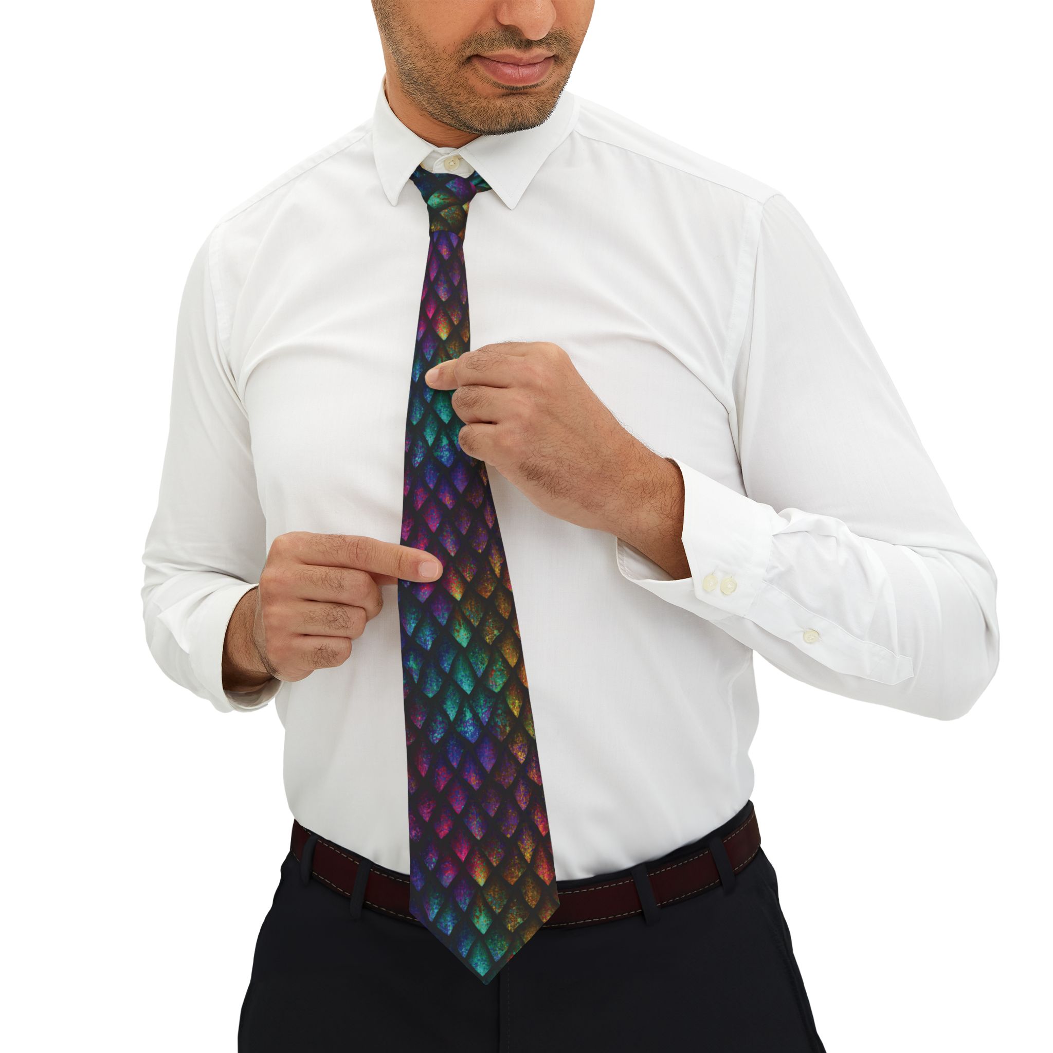 Dragonscale Necktie - Image 4