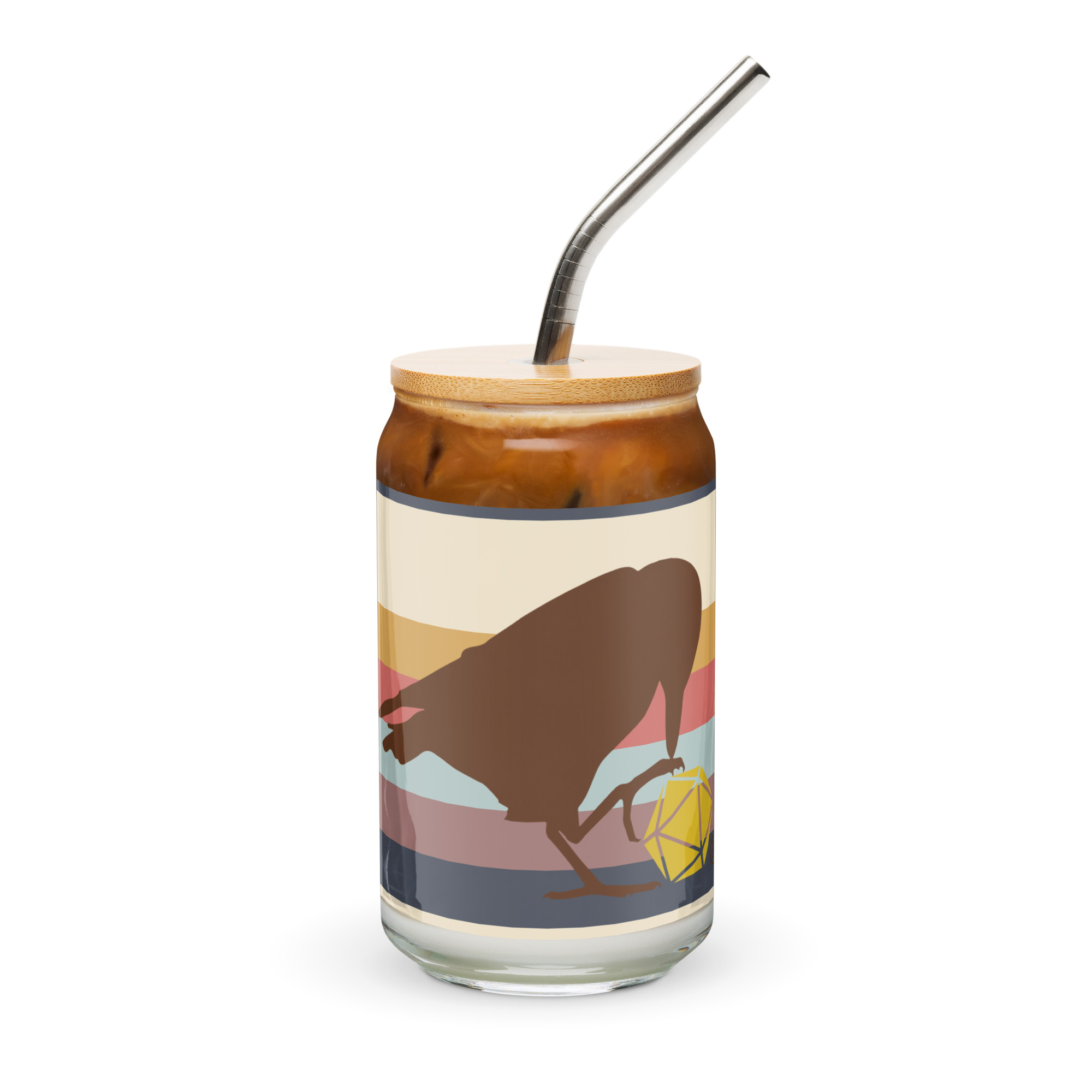 Raven Logo Can Glass - Image 4