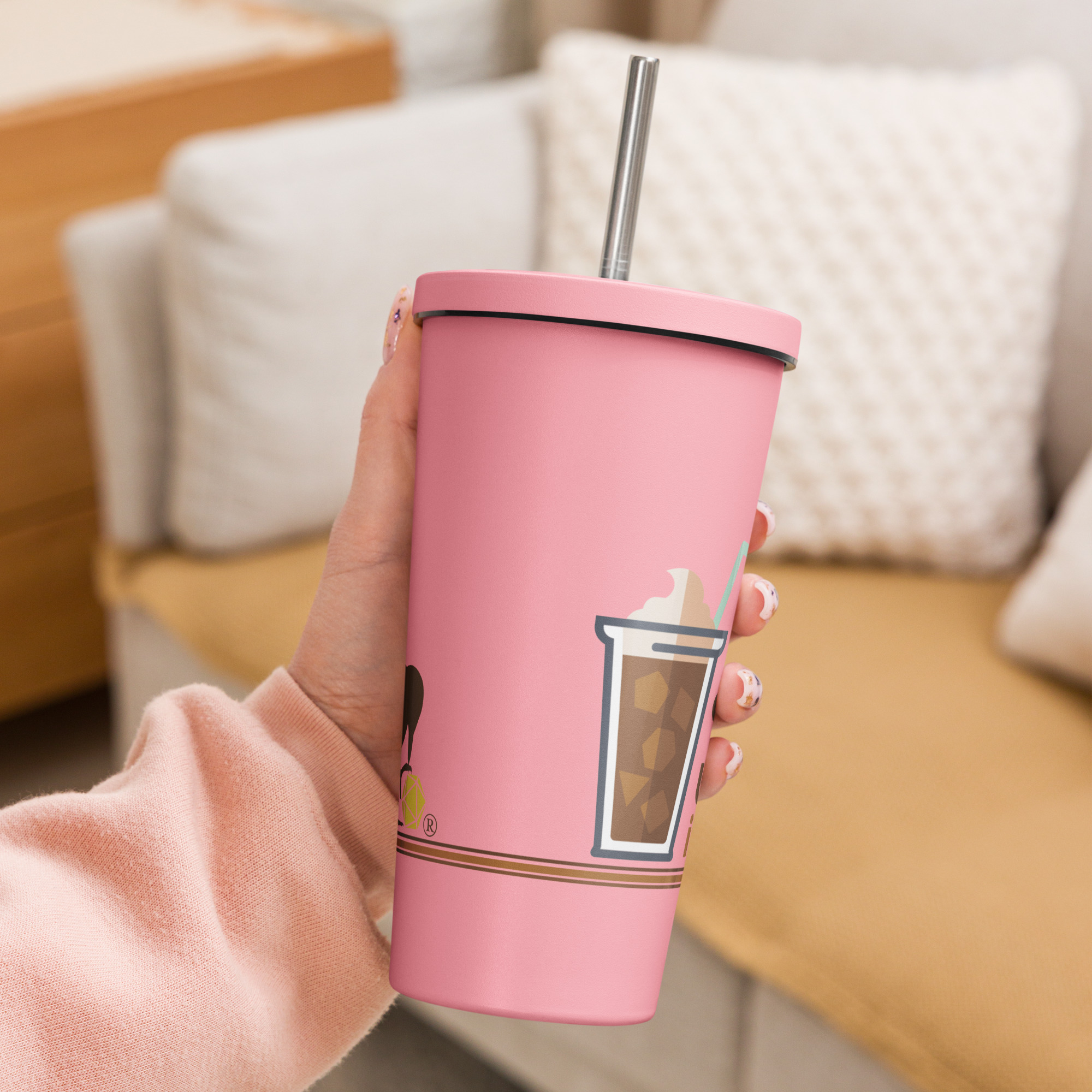 Roll Initiative Insulated Tumbler - Image 2