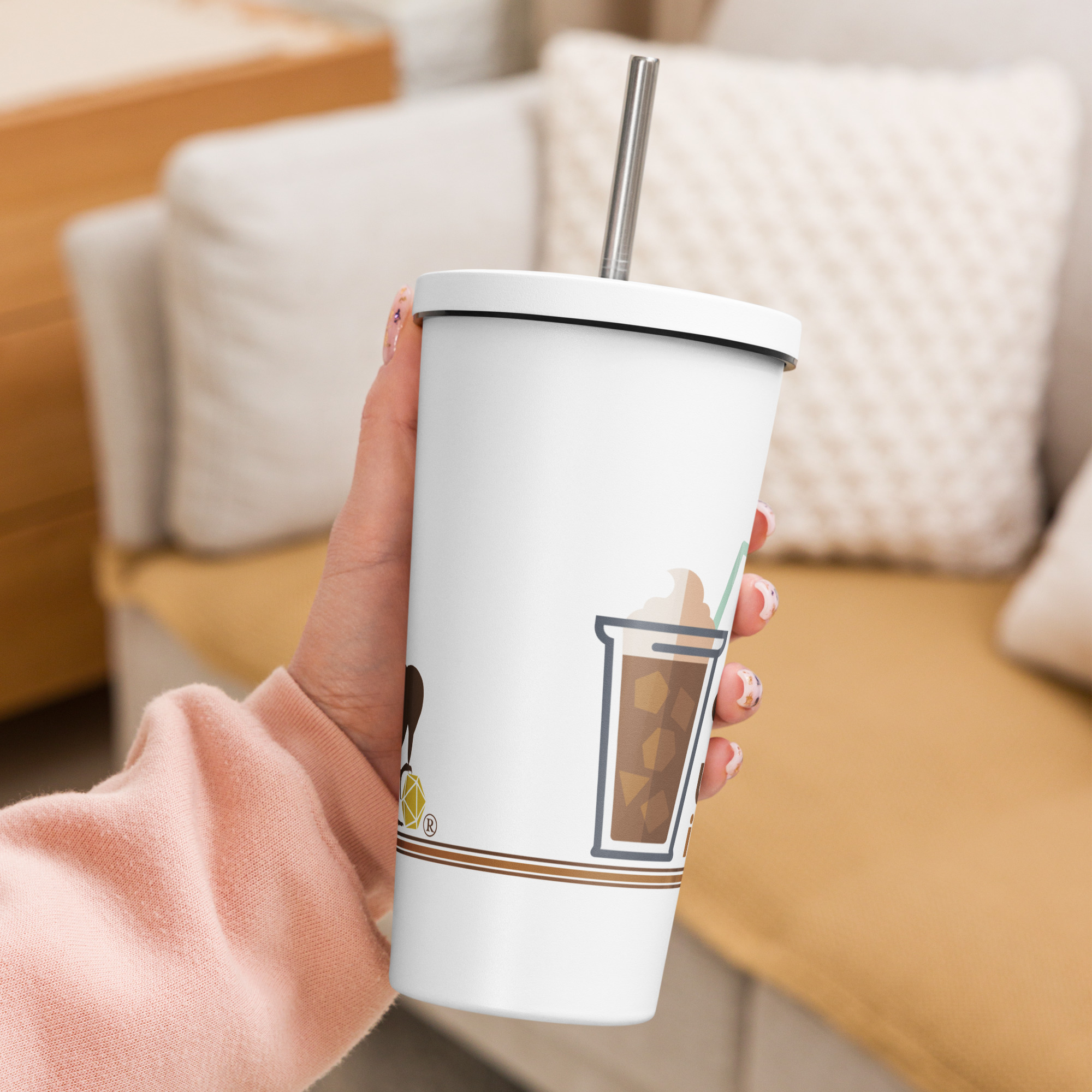 Roll Initiative Insulated Tumbler - Image 7