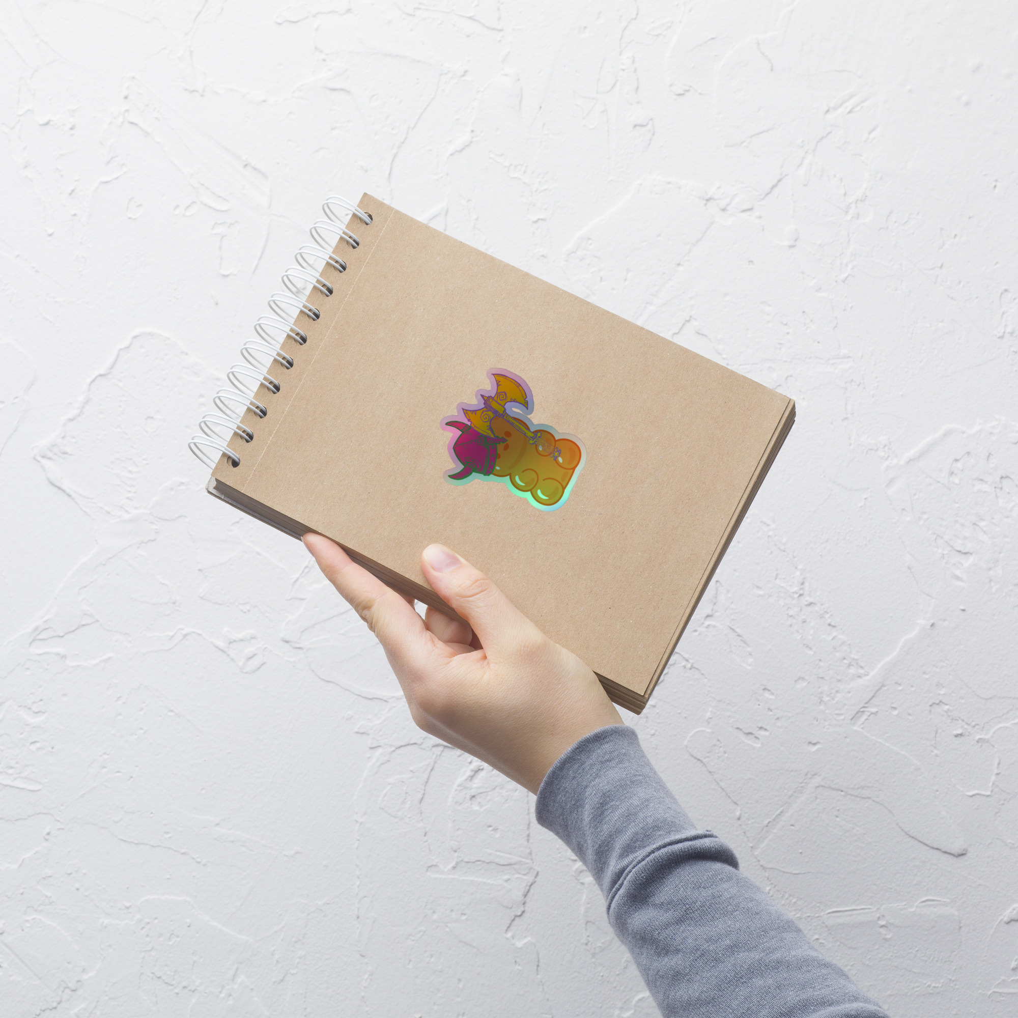 Adventure Bear Holographic Sticker - Image 7