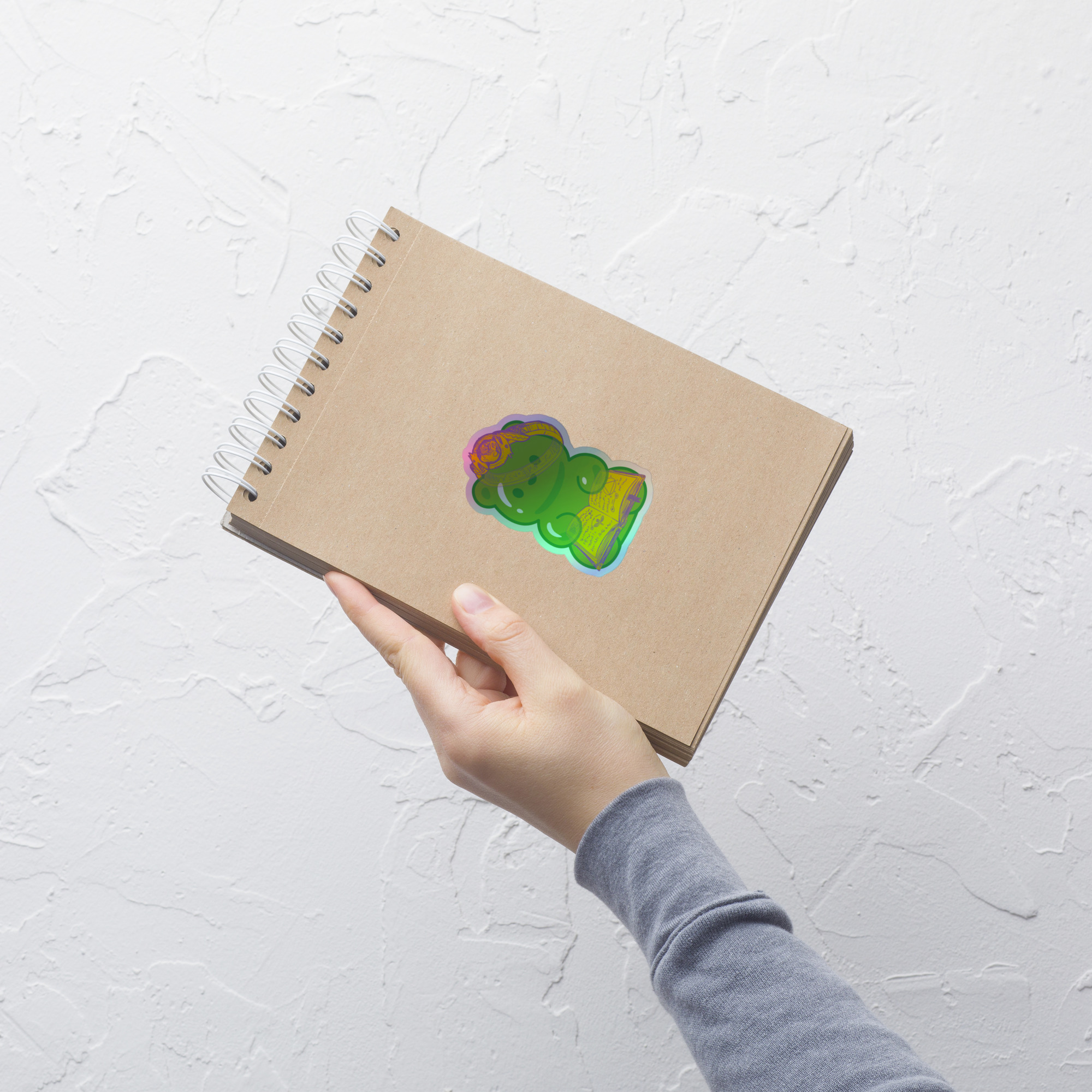 Adventure Bear Holographic Sticker - Image 5