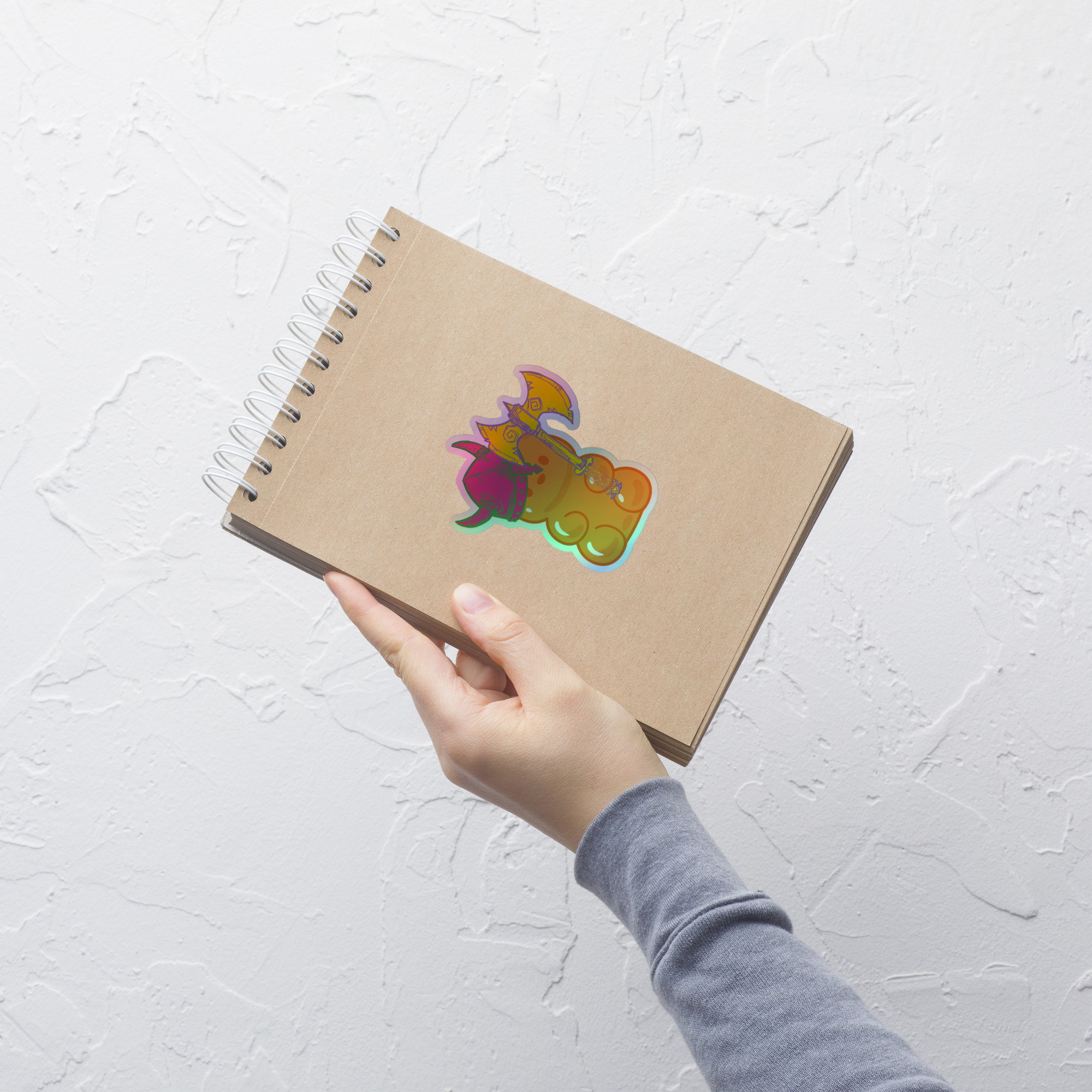 Adventure Bear Holographic Sticker - Image 8