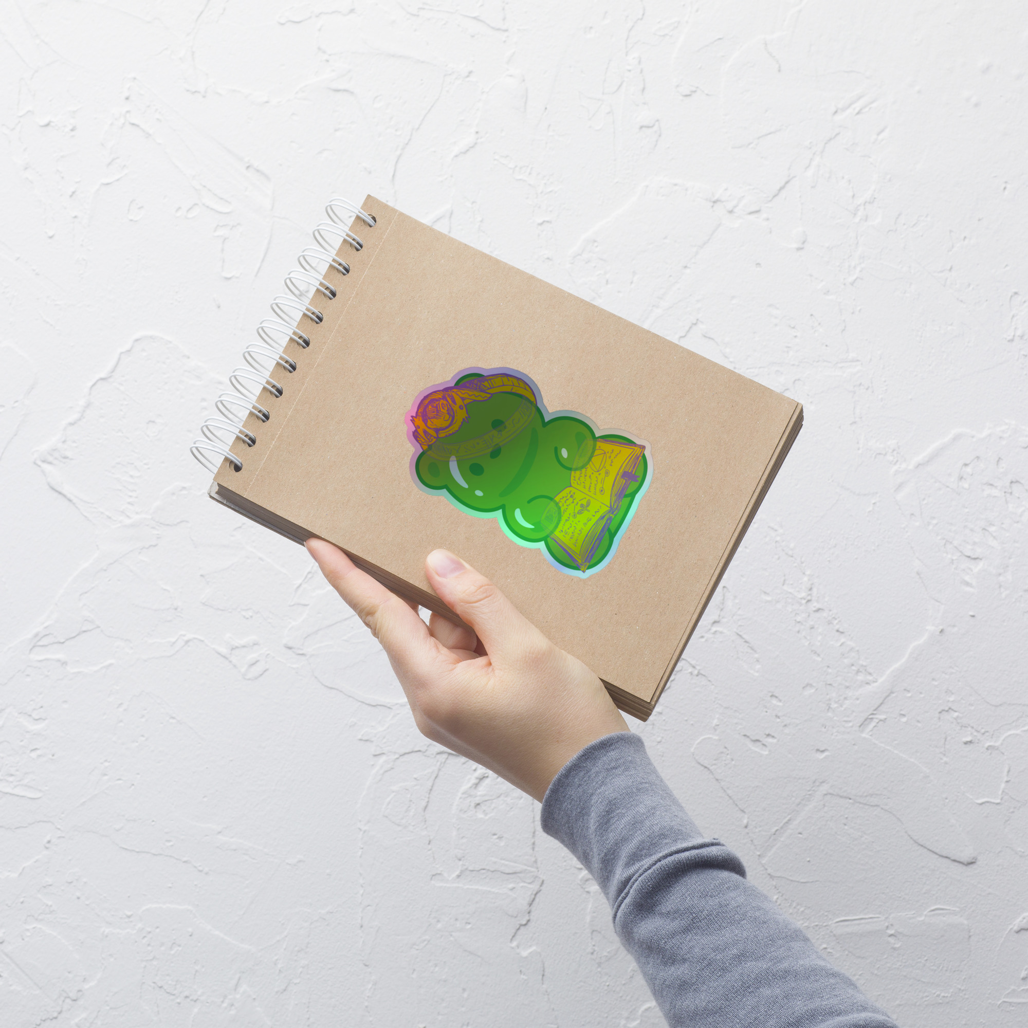 Adventure Bear Holographic Sticker - Image 6