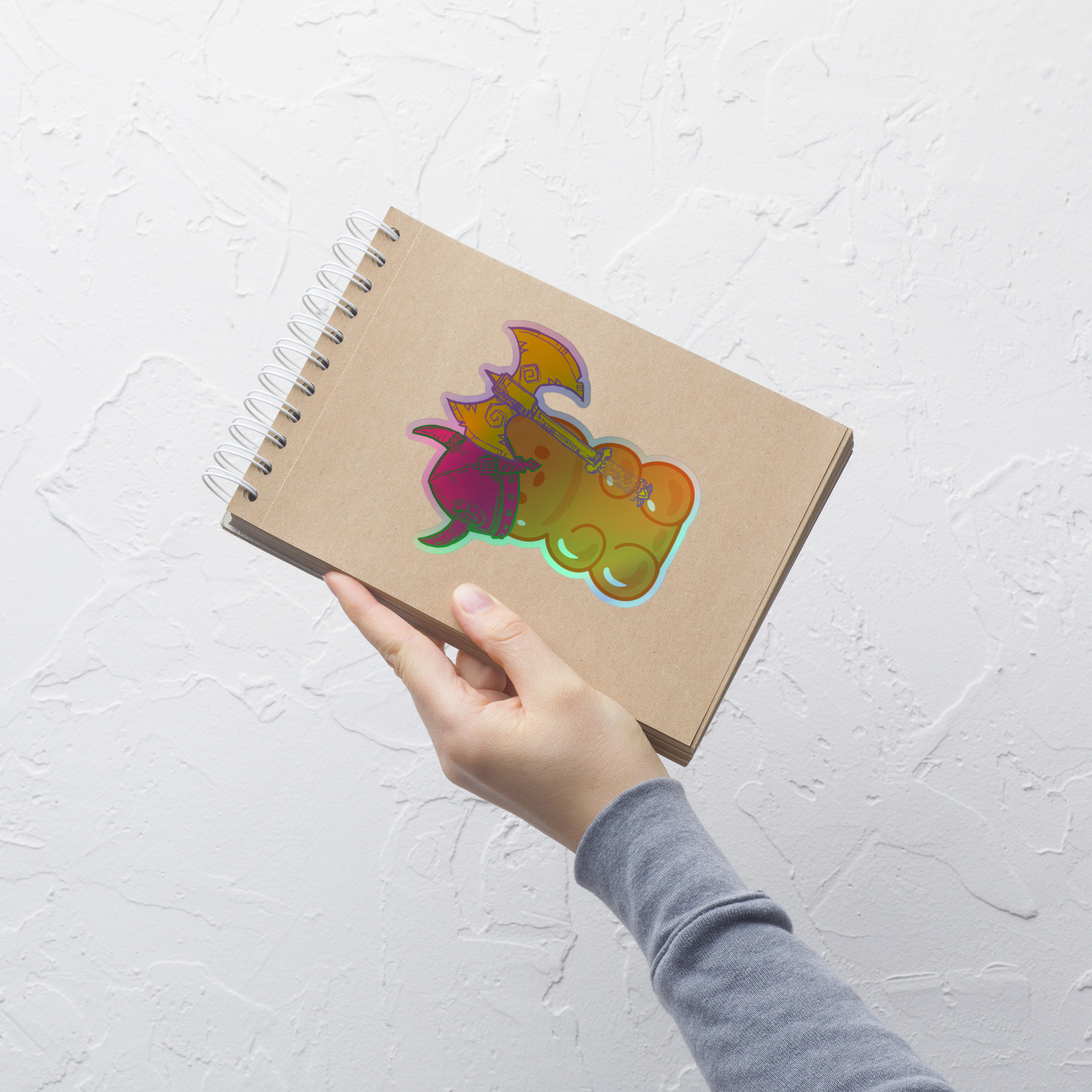 Adventure Bear Holographic Sticker - Image 9
