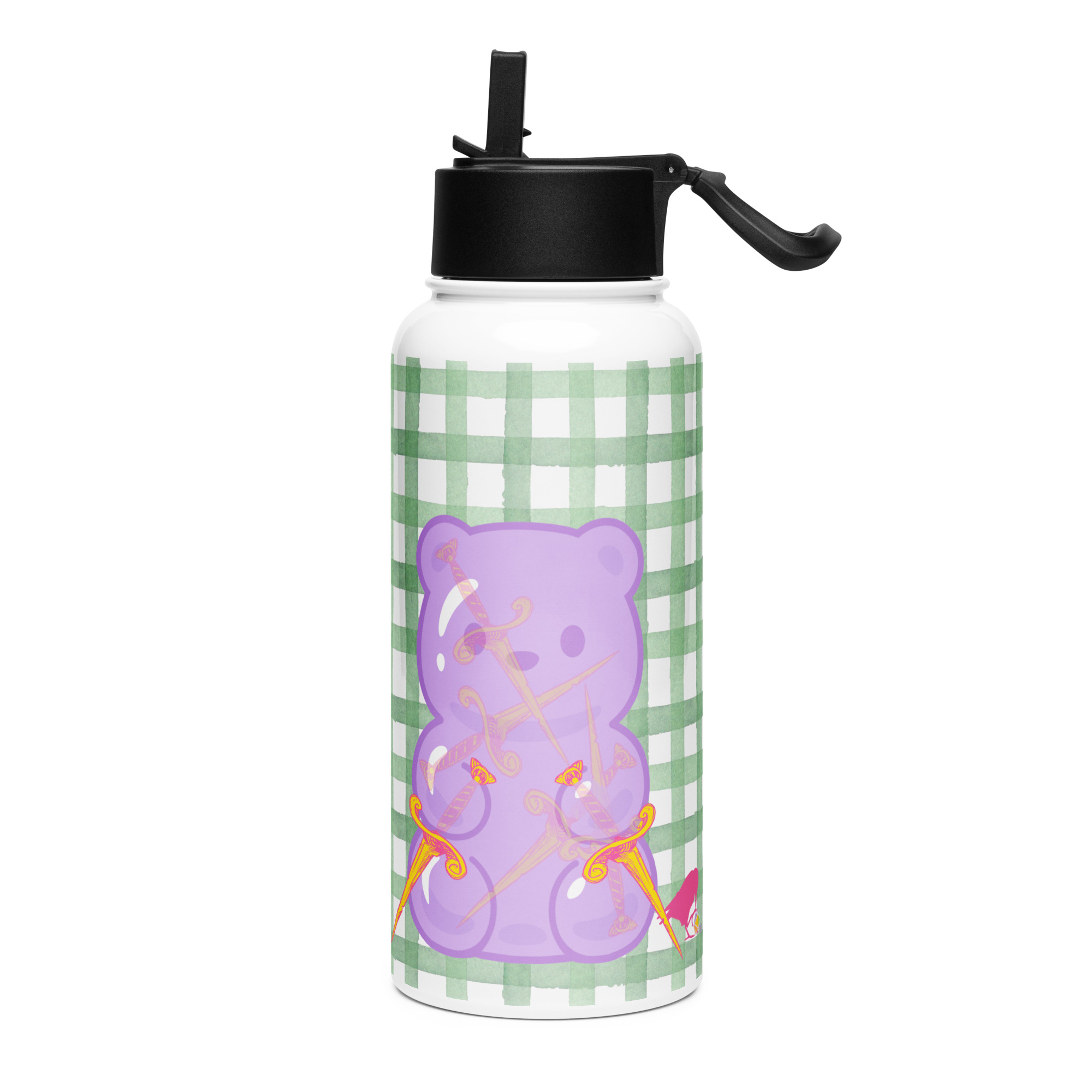 Adventure Bear Picnic Stainless Water Bottle