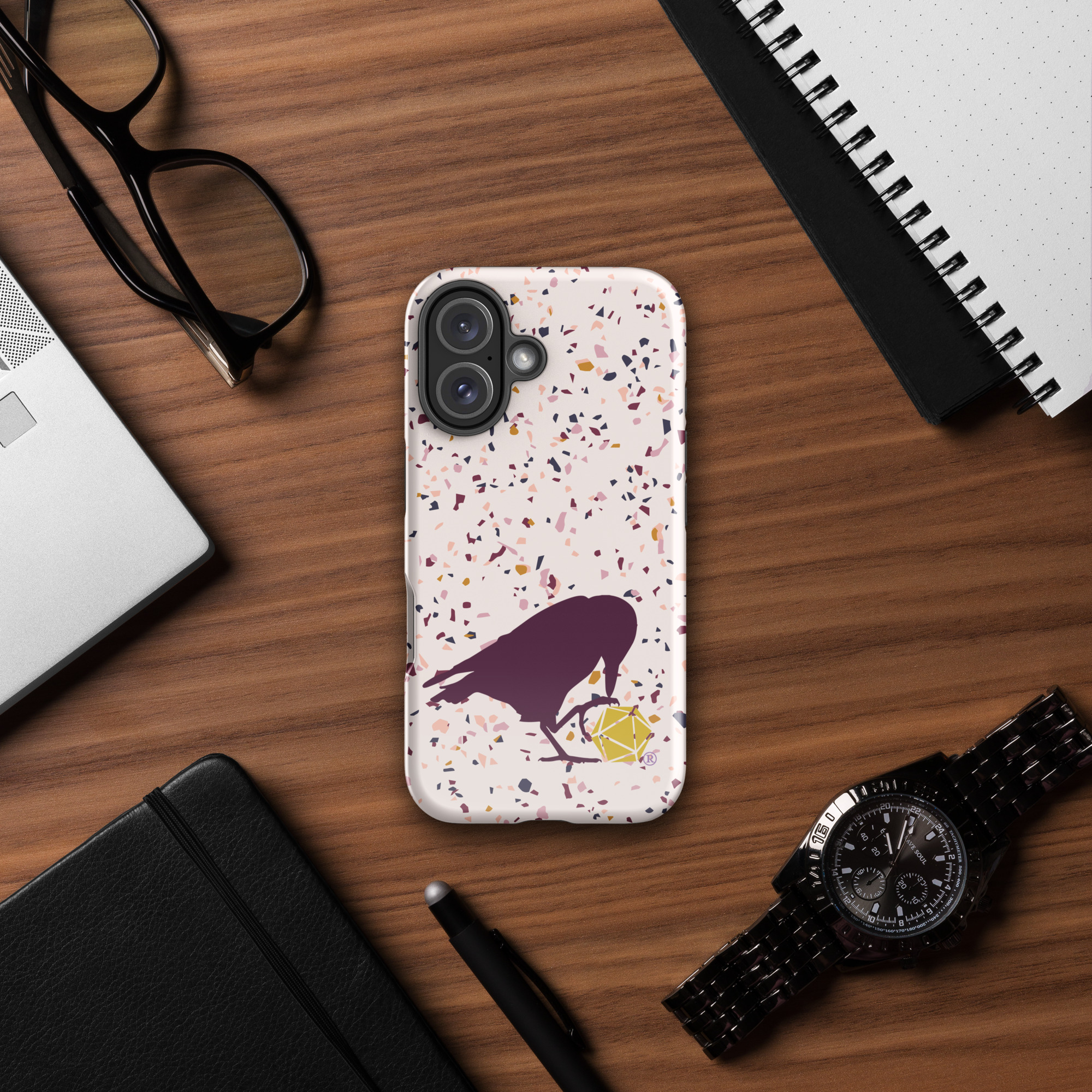 Raven Logo Tough Phone Case for iPhone® - Image 20