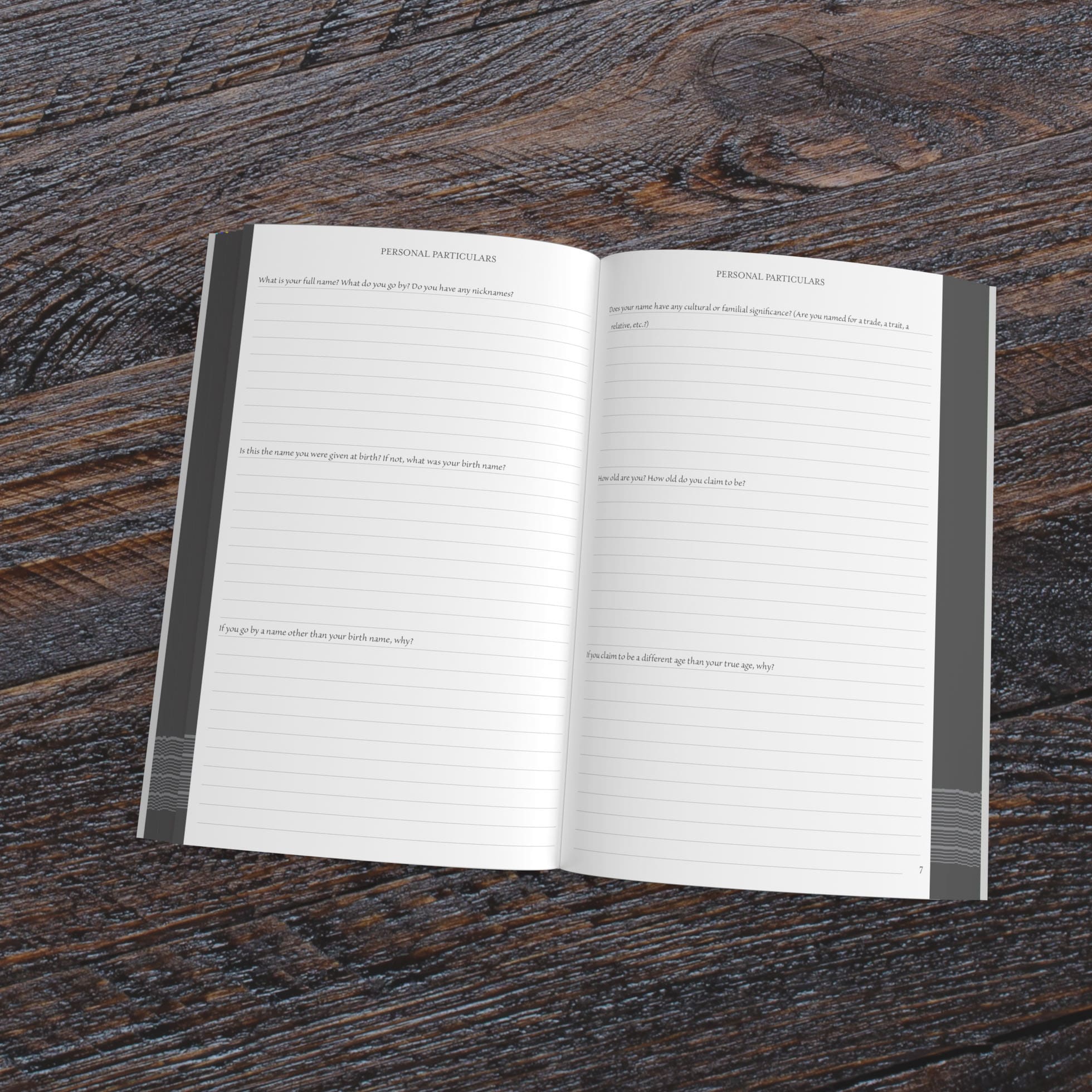 Character Prologue Journal (International Edition) - Image 4