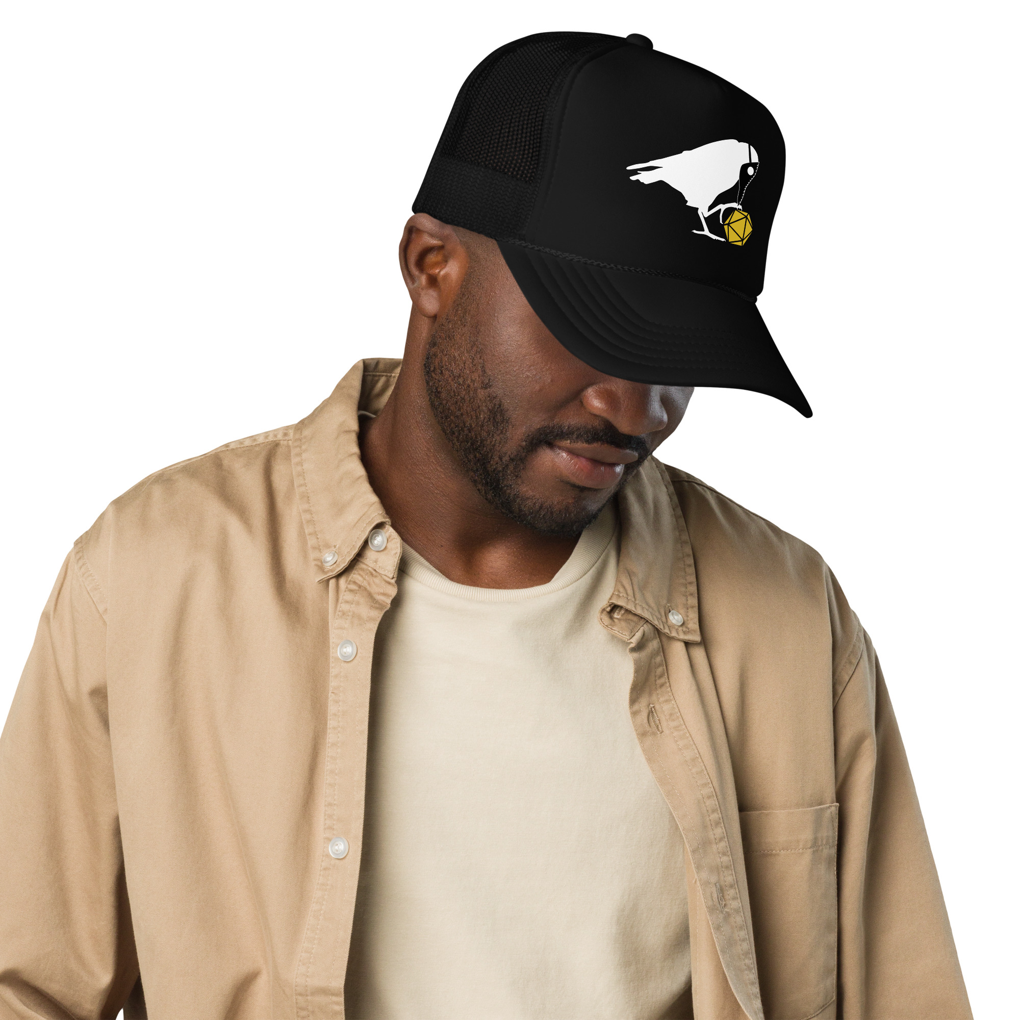 Plague Doctor Foam Trucker Hat