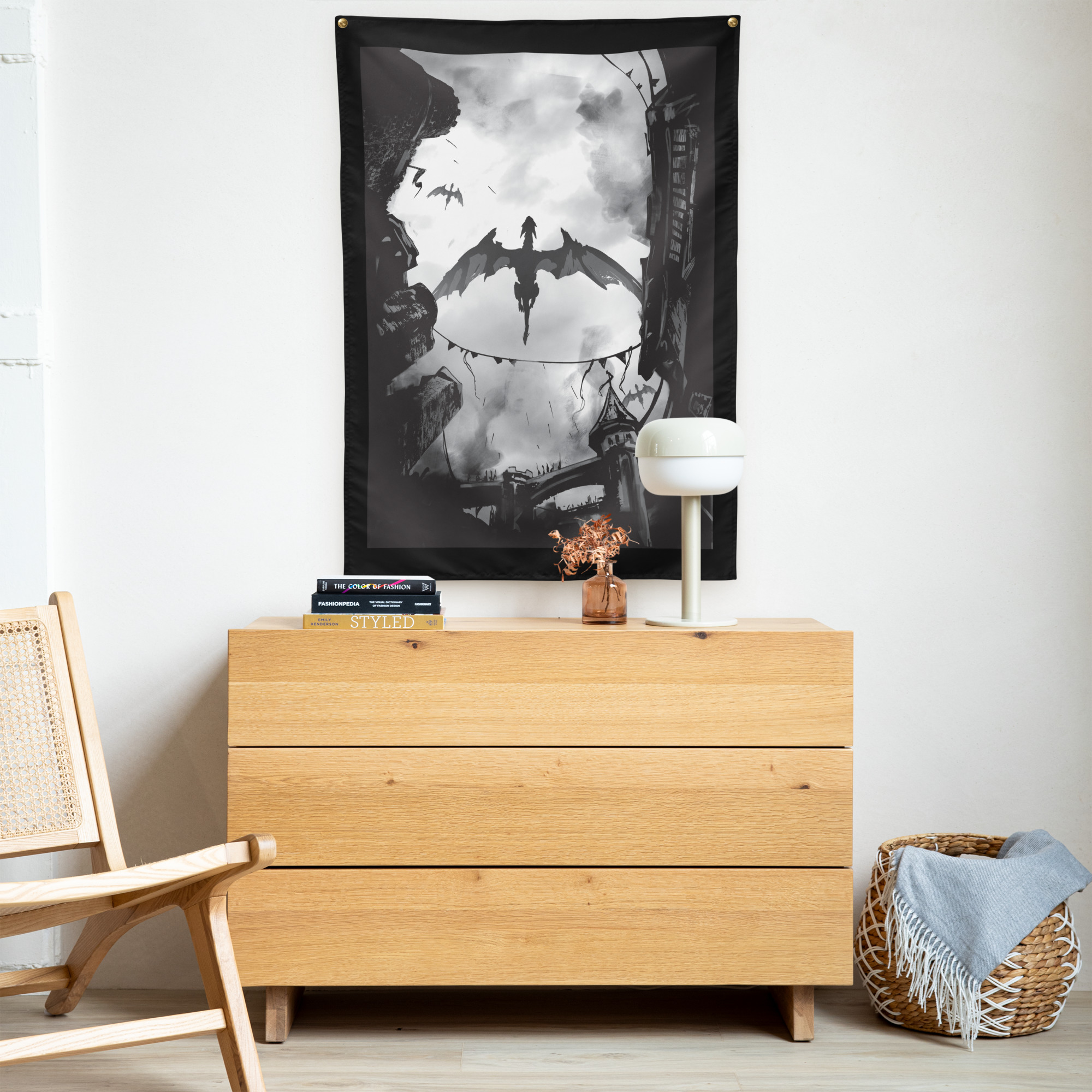 Beasts Above Indoor Wall Tapestry