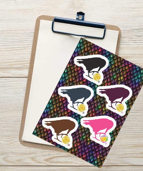 Conspiracy of Ravens Sticker Sheet