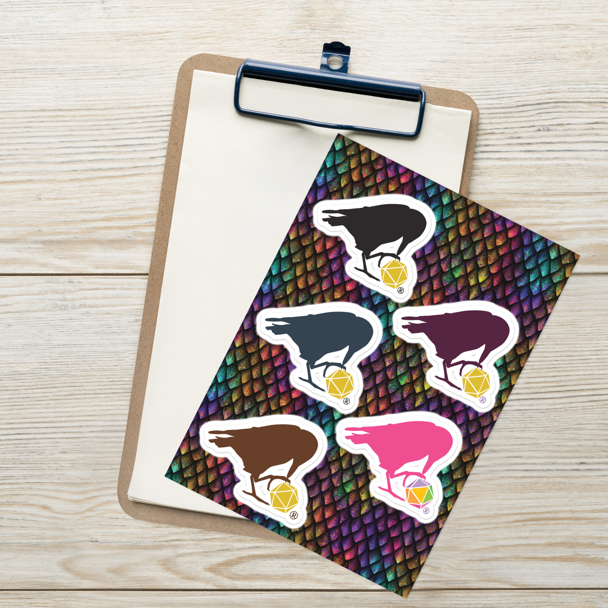 Conspiracy of Ravens Sticker Sheet