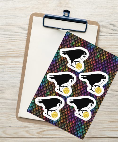 Plague Doctor Sticker Sheet