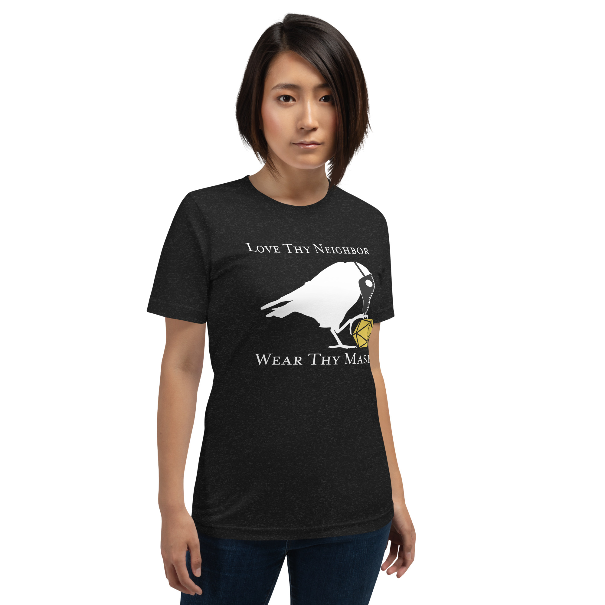 "Love Thy Neighbor" Plague Doctor Unisex Tee