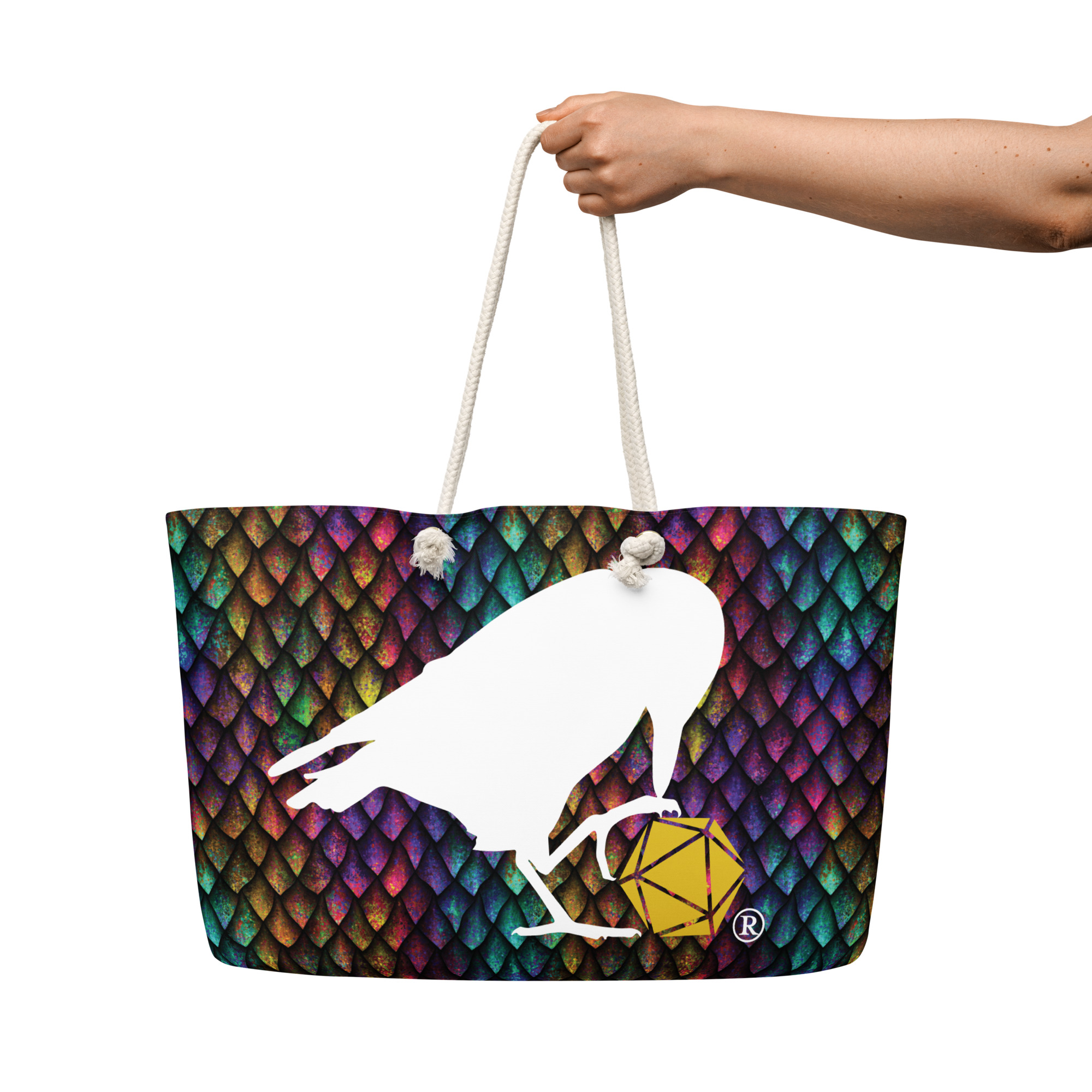 White Raven Dragonscale Weekender Bag