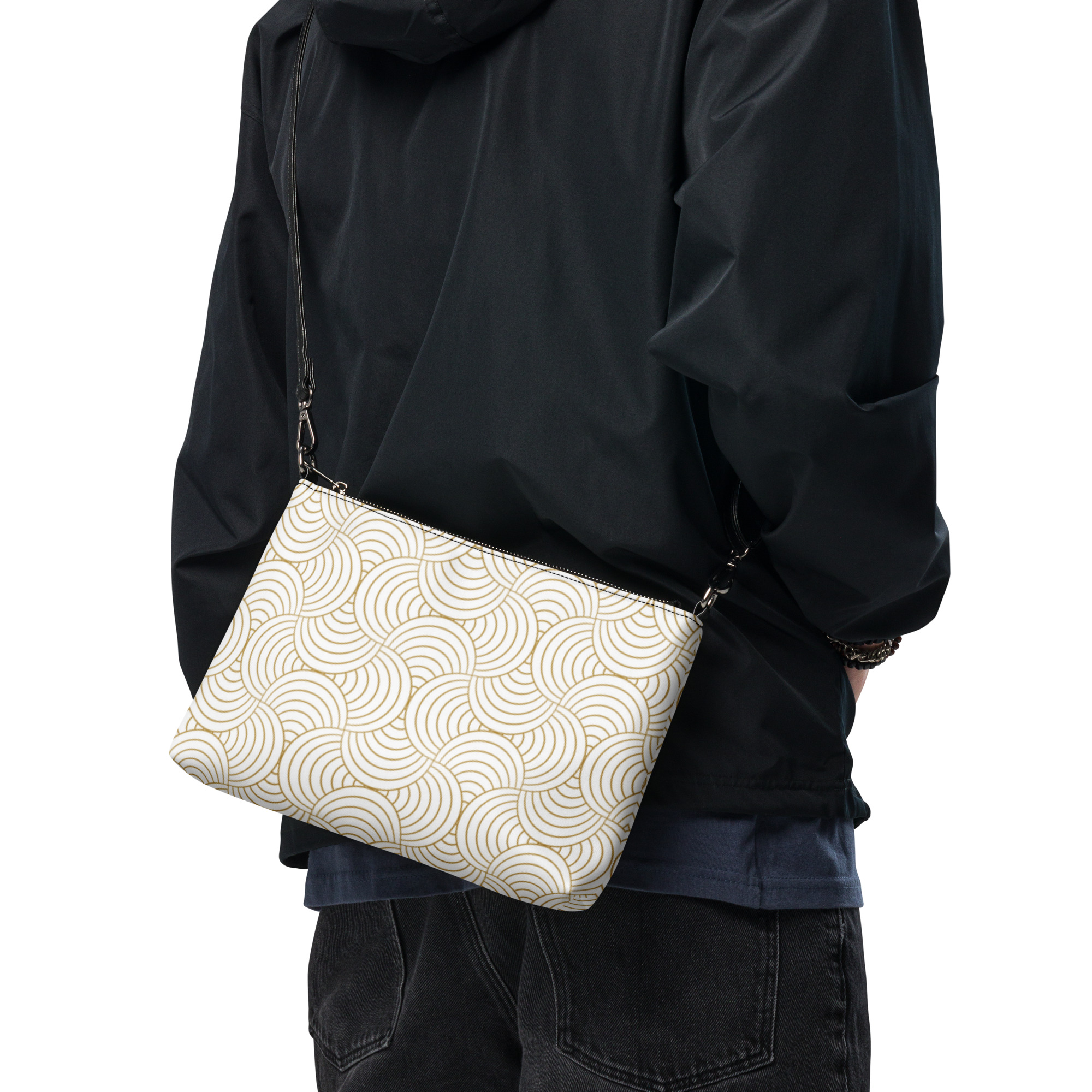 Plague Doctor Art Deco Crossbody Bag - Image 4