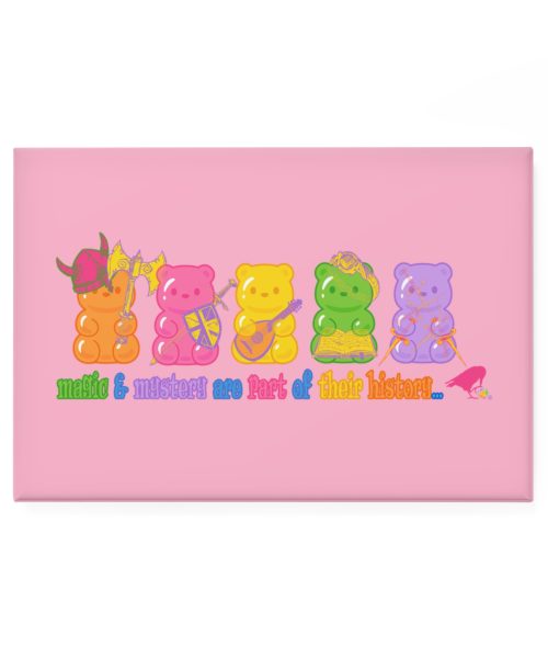 Magic and Mystery Wrap Magnet (rectangle, 1 or 10 pcs)
